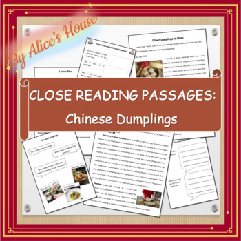 Close Reading: Chinese Dumplings