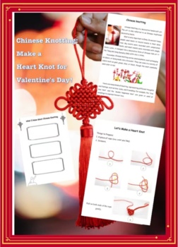 Valentine's Day Activity: Make a Heart-shaped Knot