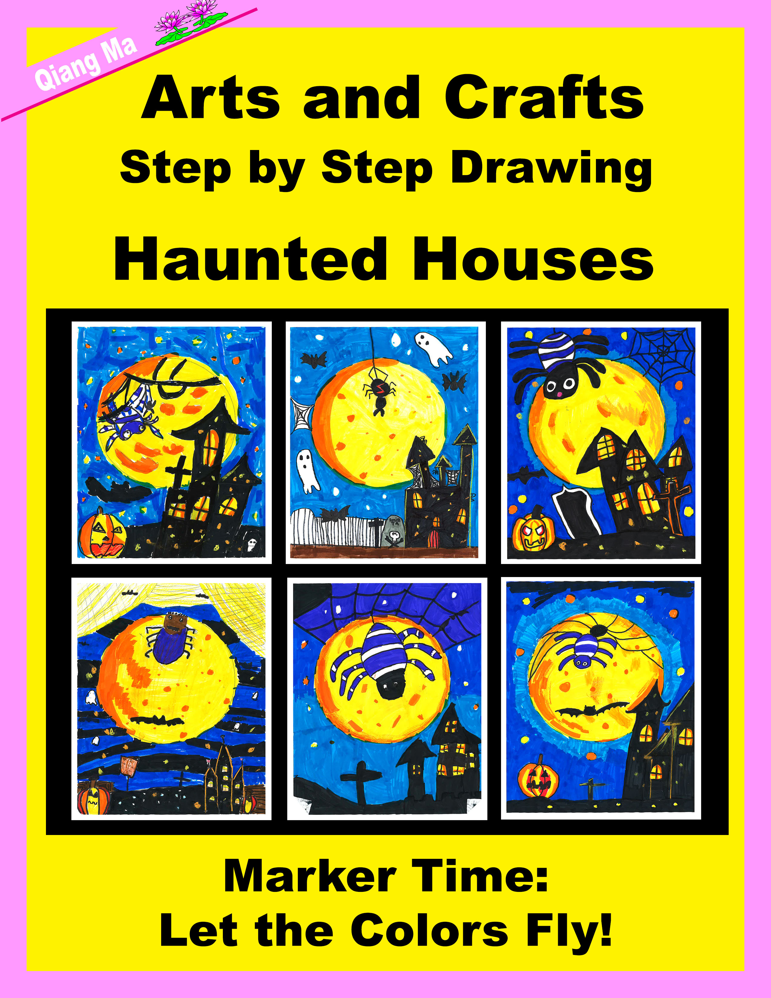 Arts and Crafts: Haunted Houses Drawing