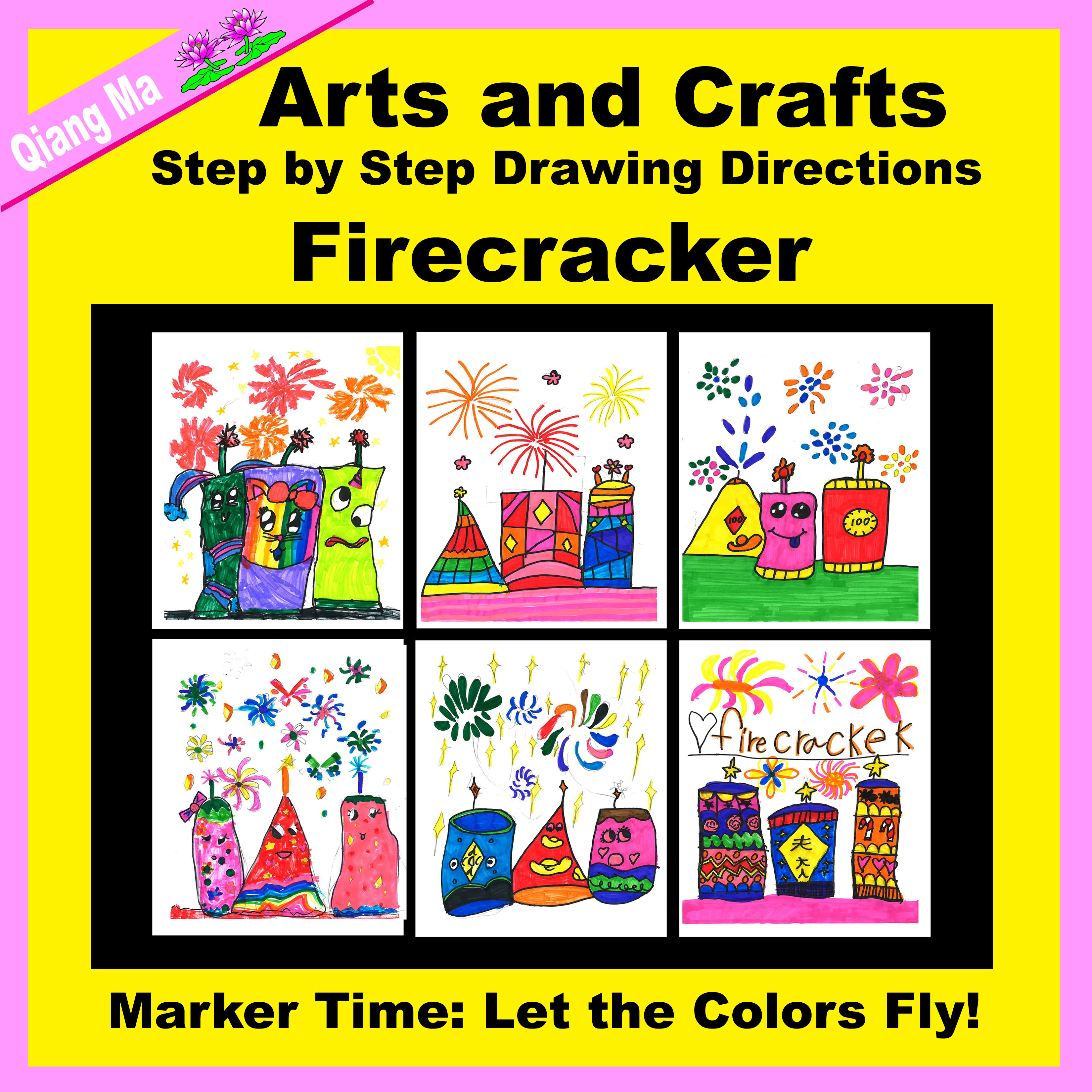Arts and Crafts: Firecracker Drawing