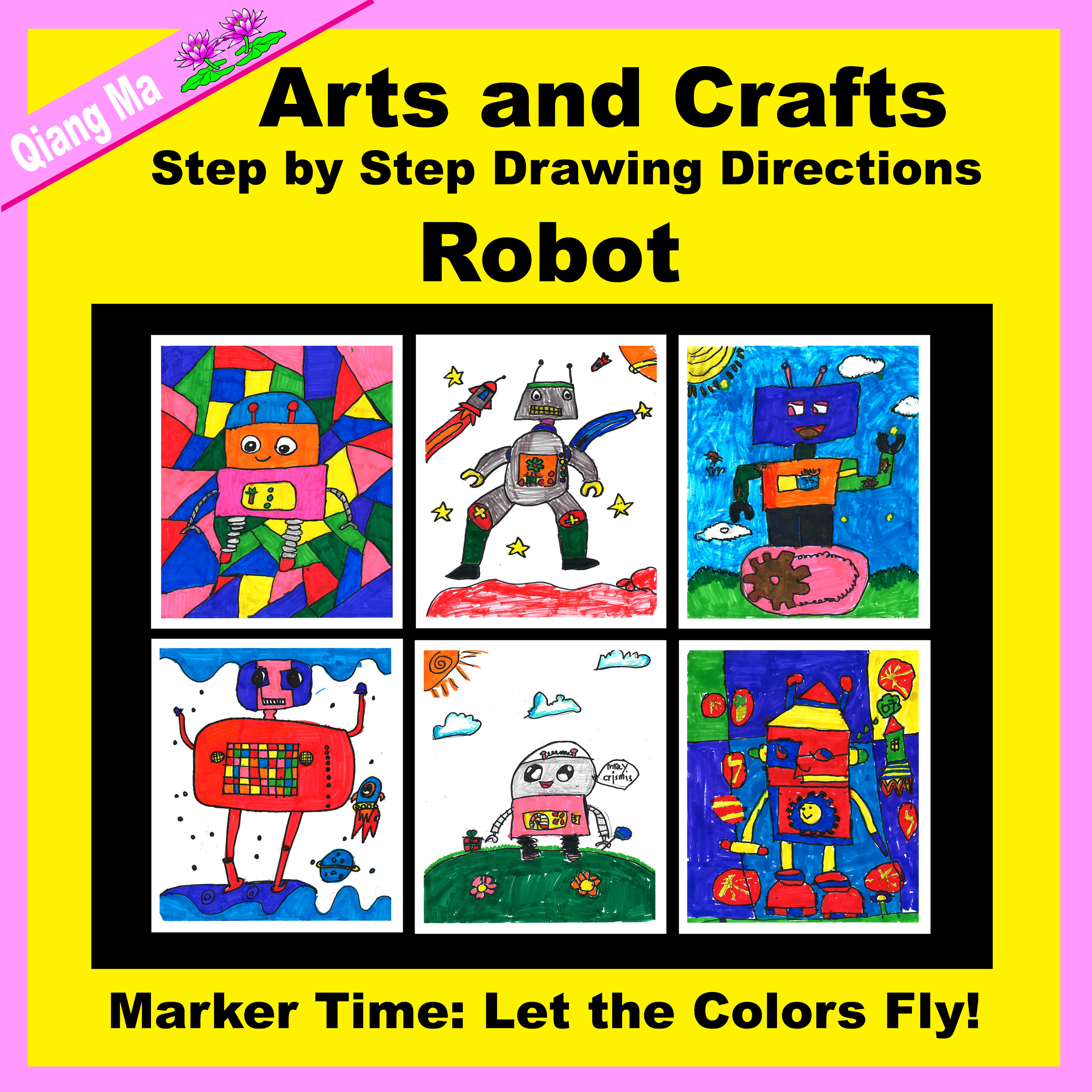 Arts and Crafts: Robot Drawing