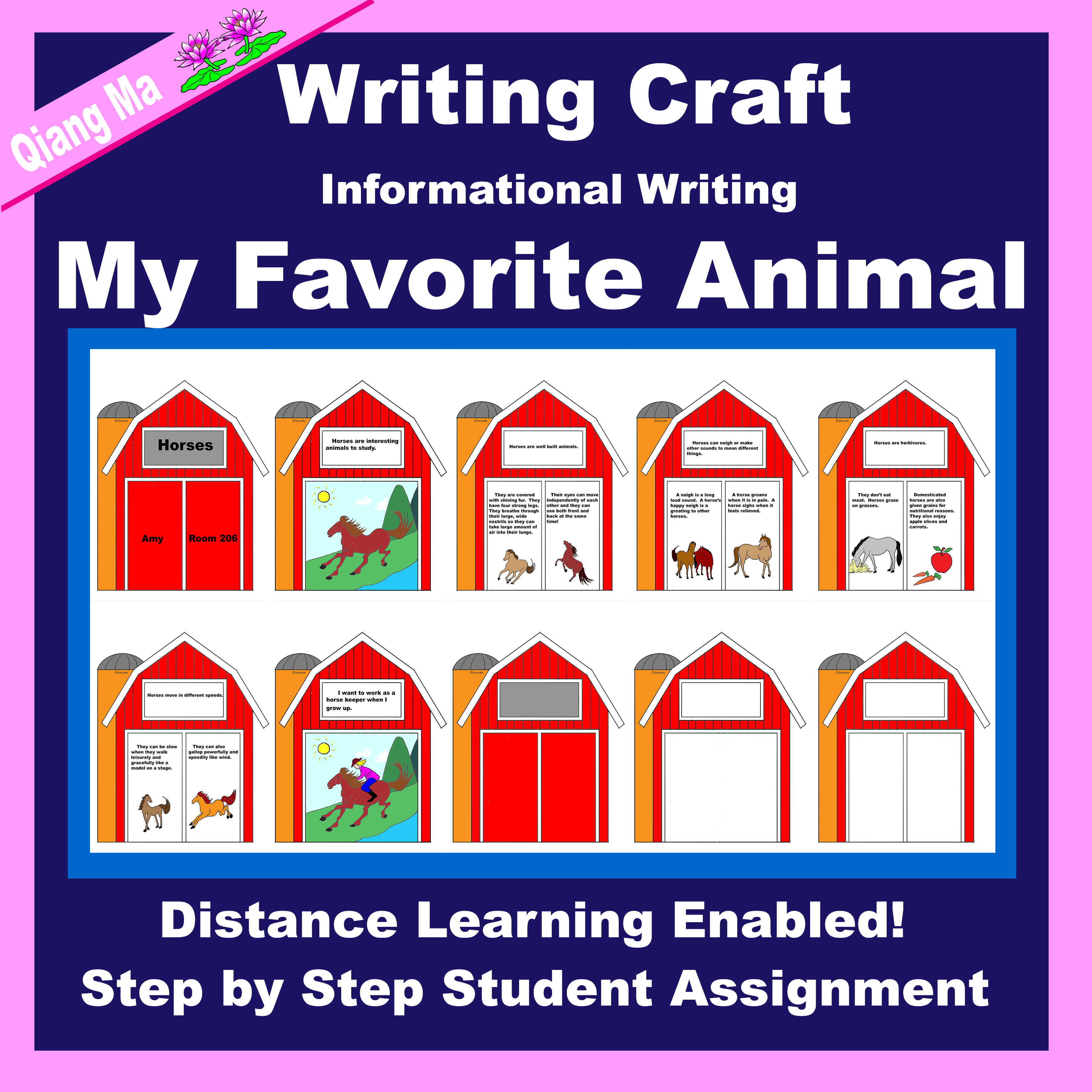Informational Writing Craft: My Favorite Animal