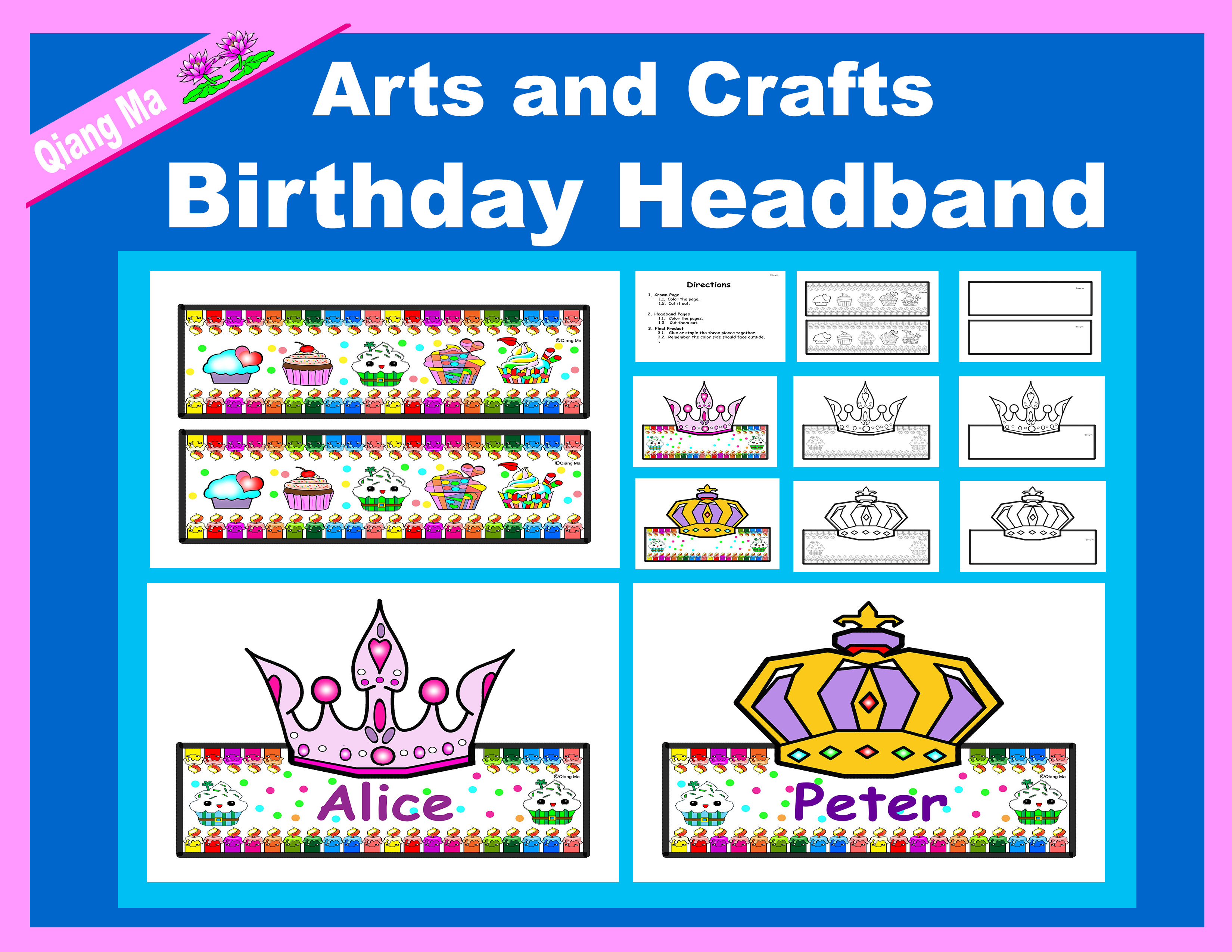 Birthday Headband