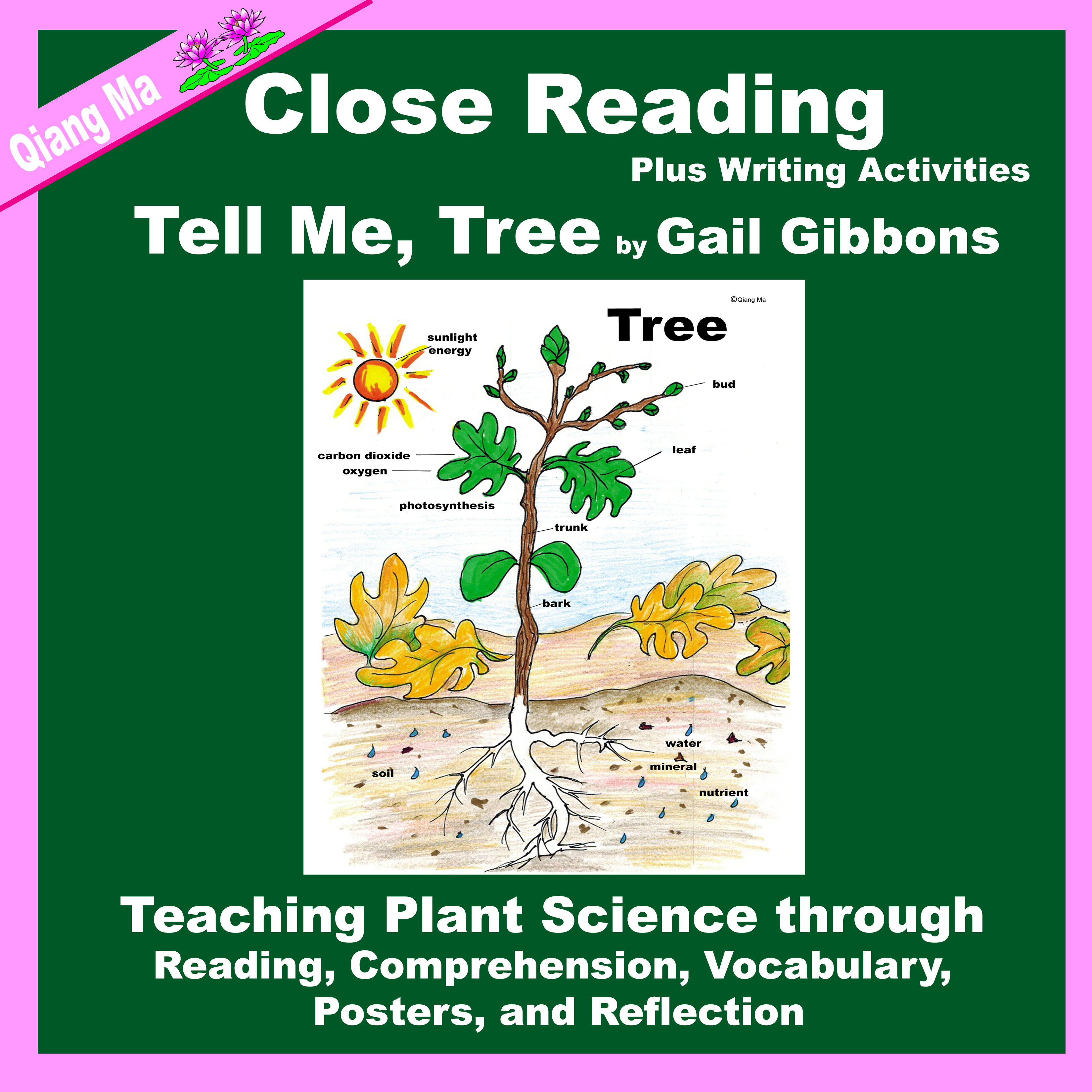 Close Reading: Tell Me, Tree by Gail Gibbons